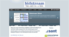 Desktop Screenshot of bidstream.biz